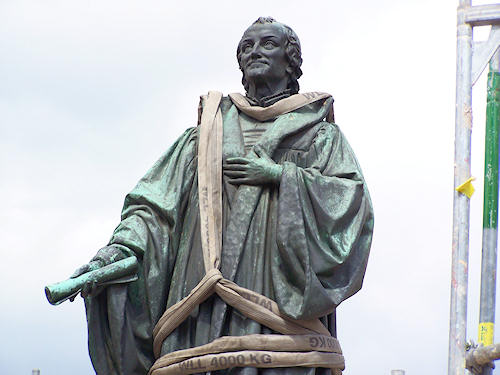 Melanchthon bereit für den Transport