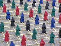 Impressionen vom Aufbau der Lutherbotschafter;auf des Vorschaubild klicken um das Bild anzuzeigen